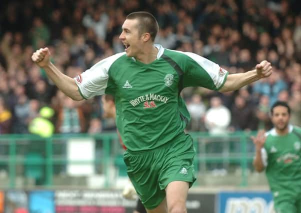 The former Hibs and Kilmarnock striker has been handed his first job in management. Picture: Dan Phillips