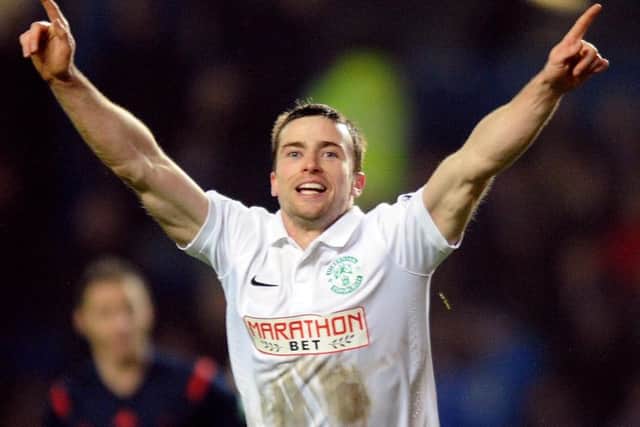 Lewis Stevenson feels he had his best season for Hibs last term. Pic: Lisa Ferguson