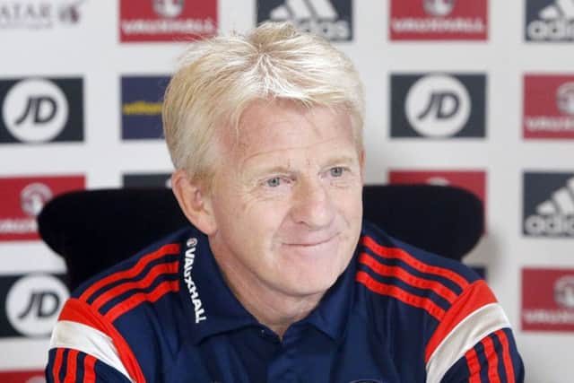 Gordon Strachan. Picture: PA