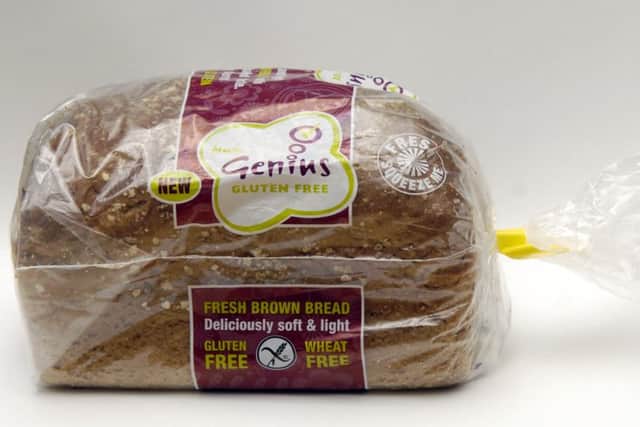 Gluten free bread from Genius. Pic: phil Wilkinson