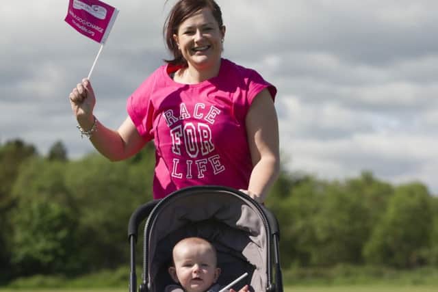 Stephanie Nolan and son Walker. Picture: Lesley Martin