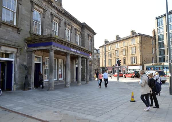 A new walkway connecting Haymarket station and Dalry Road is reliant on the council paying £200,000. Picture: Jon Savage