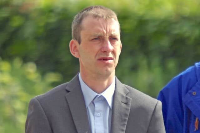 Colin McKay outside the High Court at Livingston. Picture: Vic Roderick