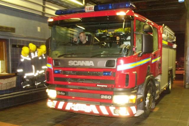 Five appliances are battling the fire. Picture: Tony Marsh