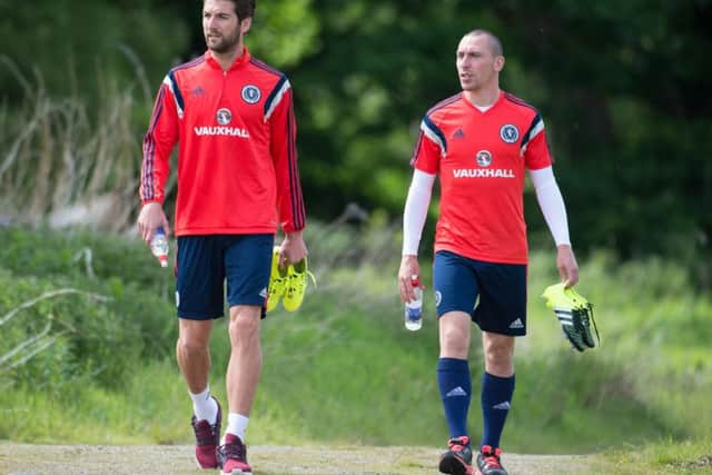 Charlie Mulgrew and Scott Brown went on holiday together