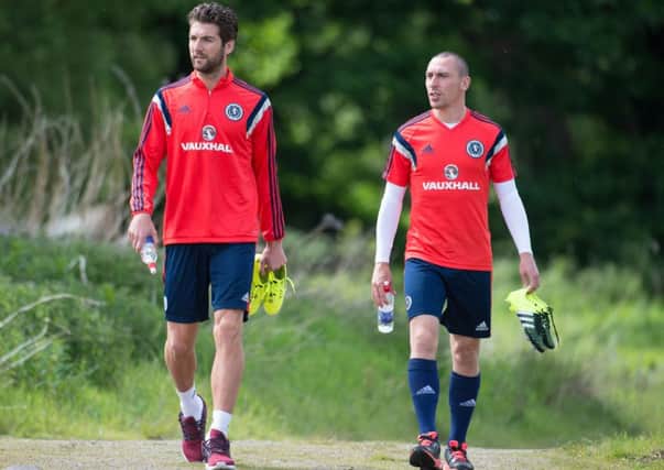Charlie Mulgrew and Scott Brown went on holiday together
