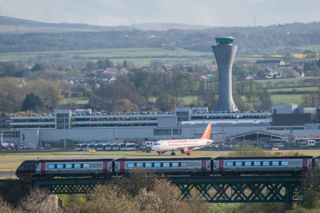 Edinburgh Airport. Picture: Ian Georgeson