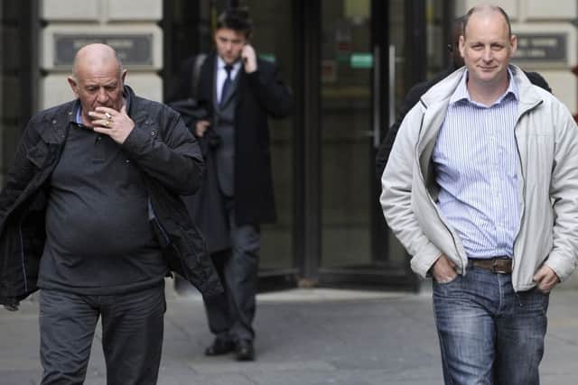 Charles Owenson, left, and   James Costello face 'significant' jail sentences. Picture: Julie Bull