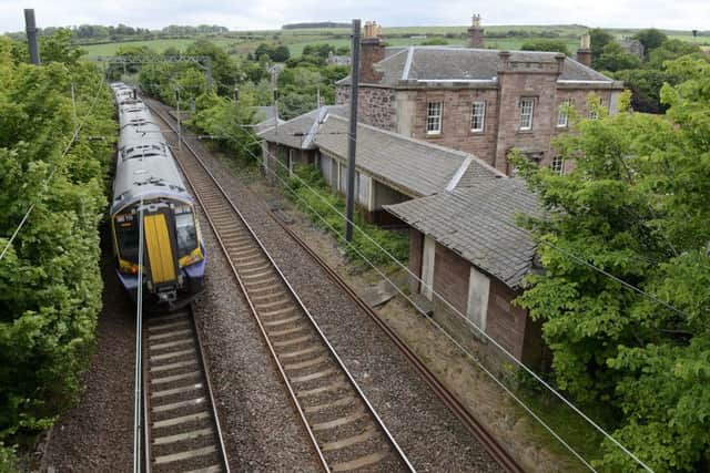 The old station at East Linton. Picture: Julie Bull