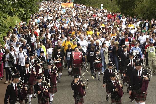 The Great Scottish Walk is expected to draw huge crowds again. Picture: Michelle Logan