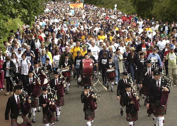 The Great Scottish Walk is expected to draw huge crowds again. Picture: Michelle Logan