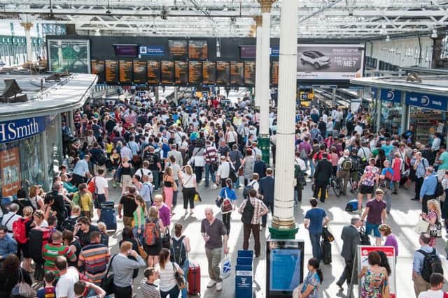 Thomas Neil Trotter filmed up the skirts of women at Edinburgh's Waverley Station. Picture: Ian Georgeson