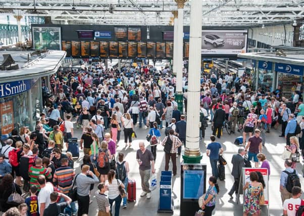 Thomas Neil Trotter filmed up the skirts of women at Edinburgh's Waverley Station. Picture: Ian Georgeson