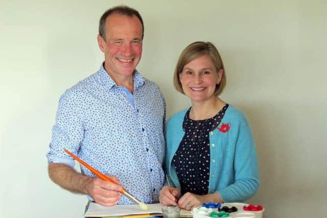 John and Laura Young were honoured with a Points of Light award. Picture: comp