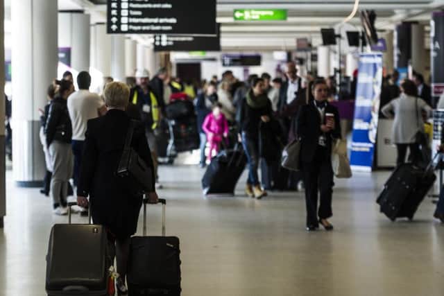 Edinburgh Airport has seen delays. Picture: Scott Taylor