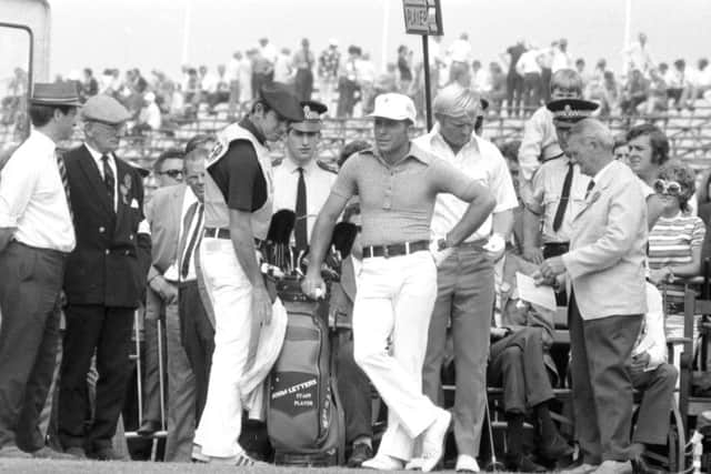 Gary Player during the British Open 1972 held at Muirfield in July 1972.