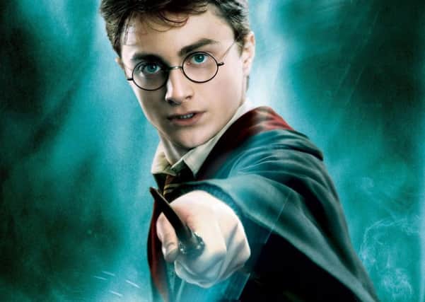 Daniel Radcliffe as JK Rowling's boy wizard, Harry Potter