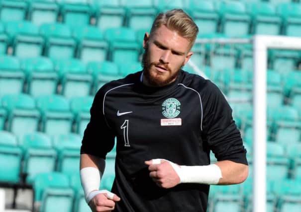 Mark Oxley has agreed a two-year deal with Hibernian following a successful loan spell. Picture: Lisa Ferguson