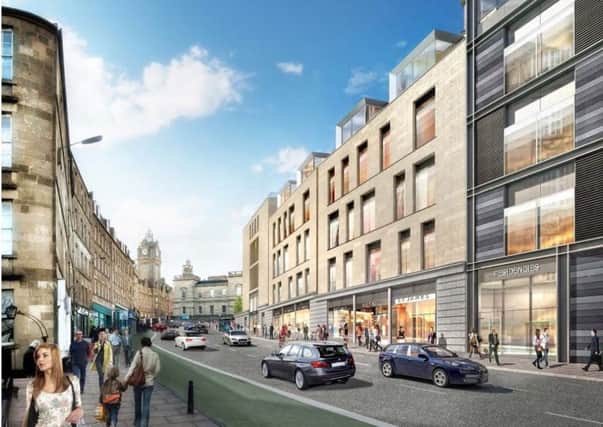 Artist's impressions of the new St James Quarter. Picture: Contributed
