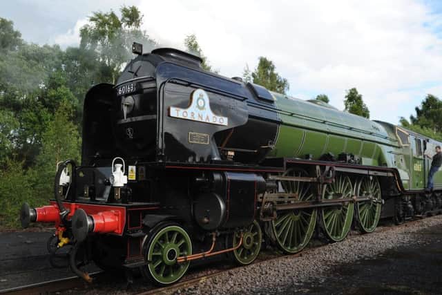 The Tornado steam locomotive was involved in some trips last month. Picture: Neil Hanna