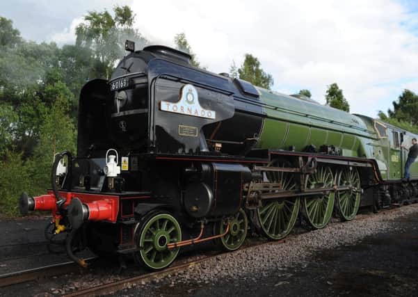 The Tornado steam locomotive was involved in some trips last month. Picture: Neil Hanna