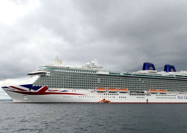 The luxury liner Britannia. Picture: Lisa Ferguson