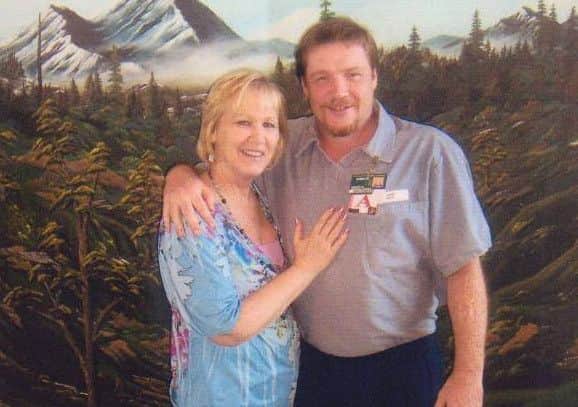 Kenny Richey is recovering at home with his wife Karen. Picture: Comp