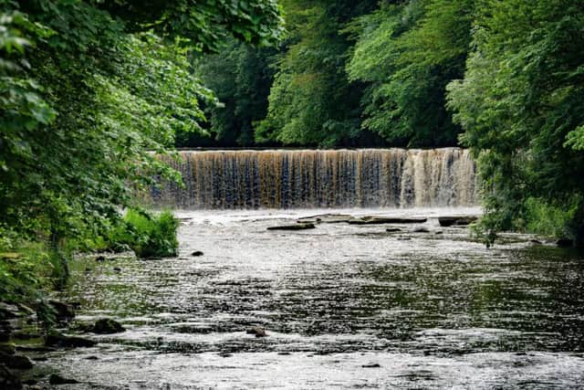 The weir at Cramond. Picture: Scott Taylor