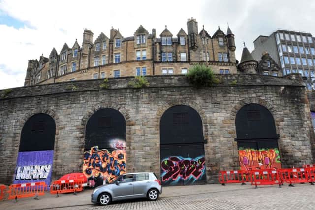 The Market Street arches. Picture: Jane Barlow