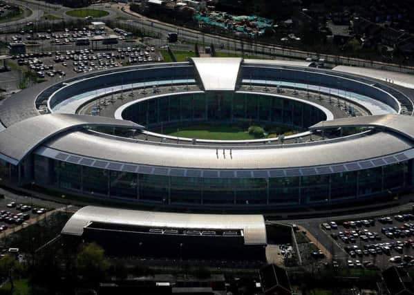 An aerial view of GCHQ headquarters in Cheltenham. Picture: SWNS