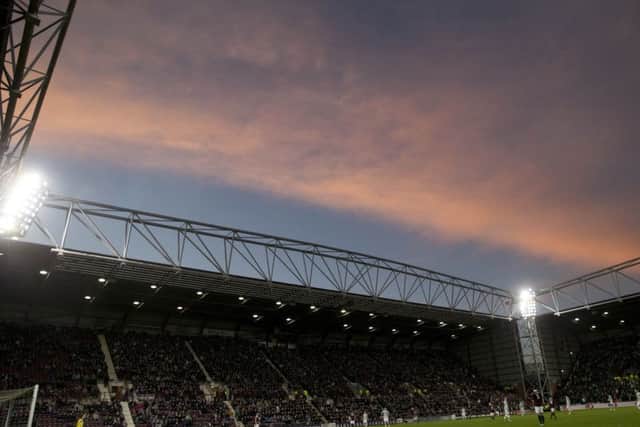 Tynecastle Stadium, Edinburgh. Picture: PA