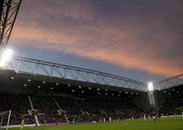 Tynecastle Stadium, Edinburgh. Picture: PA