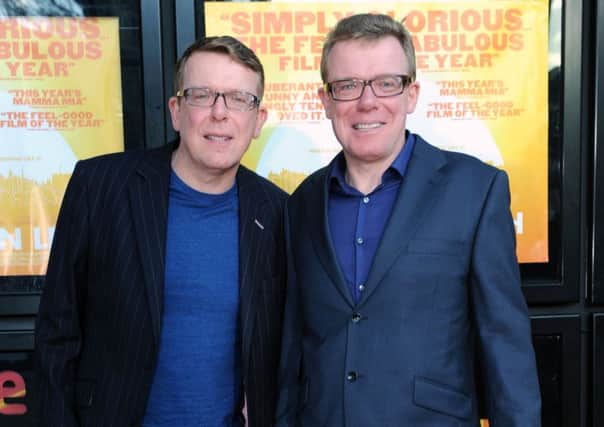 The Proclaimers at Sunshine on Leith's premiere. Picture: Jane Barlow