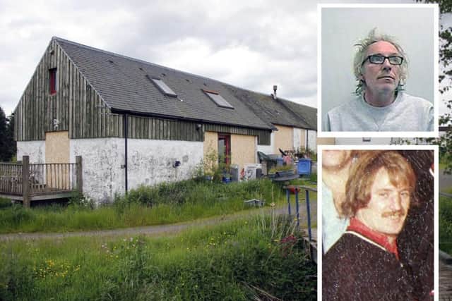 James Smith, top, killed Alexander Cameron and buried him at West Cairns Farm. Pictures: Police Scotland/Vic Rodrick