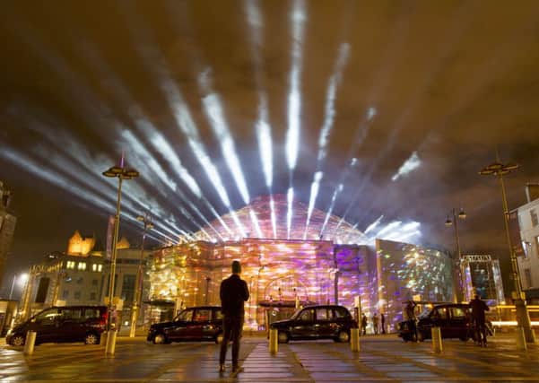 The Harmonium Project will light up the Usher Hall and Festival Square. Picture: Ian Rutherford