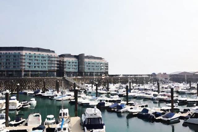 An artist's impression of how Granton Harbour could look. Picture: Myer Price & Co