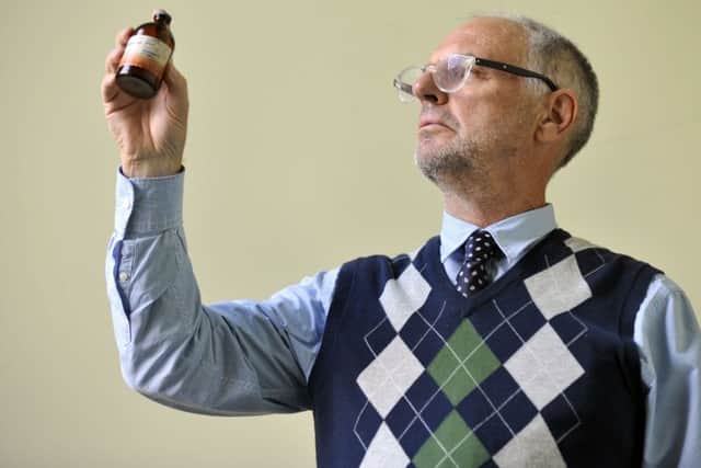 Dr Philip Nitschke was told just hours before he was due on stage that he was unable to use gas cylinders in his show. Picture: Phil Wilkinson