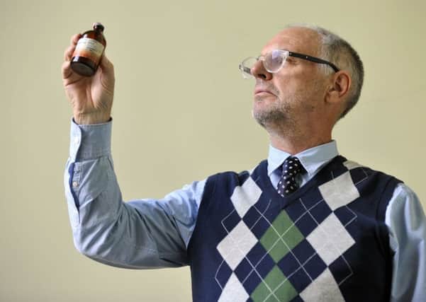 Dr Philip Nitschke was told just hours before he was due on stage that he was unable to use gas cylinders in his show. Picture: Phil Wilkinson