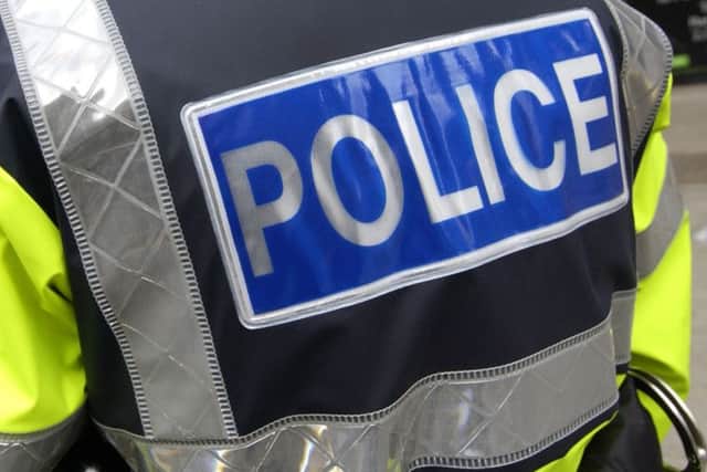 Police say the suspects ran off towards the retail park. Picture: Julie Bull