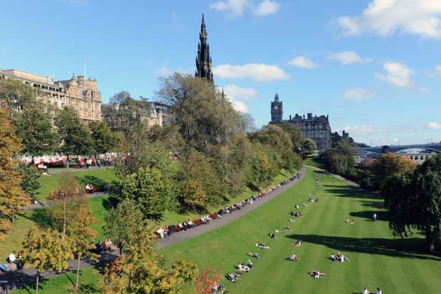 The improved weather will be good news for those looking to attend the Edinburgh Festival Fringe. Picture: Ian Rutherford