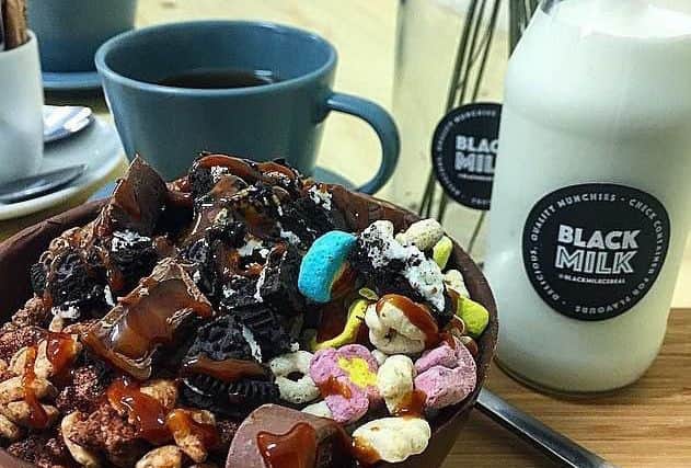 One of the menu items from Black Milk Cereal Dive, which has plans to open its first cafe in Edinburgh. Picture: Contributed