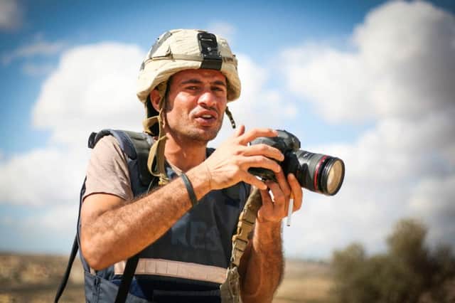 Palestinian photojournalist Hamde Abu Rahma. Picture: Hemedia