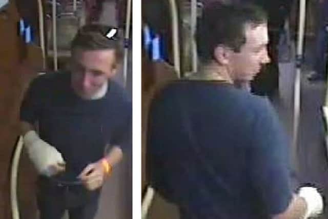 Police are trying to trace this man. Picture: Police Scotland