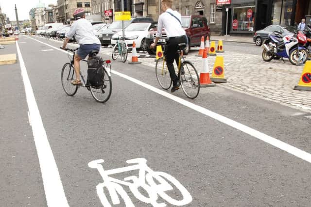 The Greens would like to see more emphasis on cycle lanes. Picture: Scott Louden