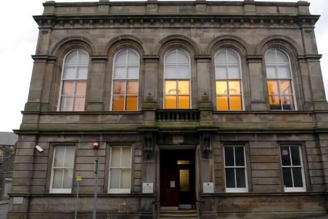 Oban Sheriff Court was told that the incident was said to have happened after drinking games. Picture: Jane Barlow