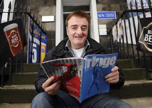 Tommy Sheppard would like to see the Fringe brought into line with the Scottish school holidays. Picture: Greg Macvean