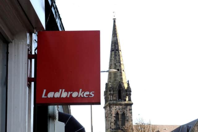 Darren Lamb and Dale Thomas targeted branches of Ladbrokes in Edinburgh. Picture: Lisa Ferguson