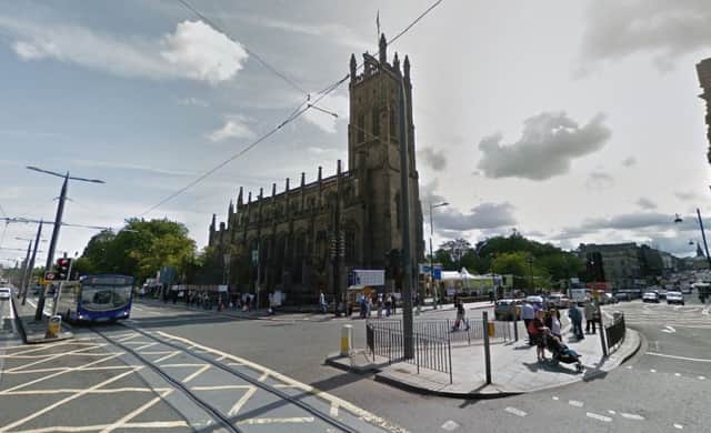 The incident happened at the West End of Princes Street, near Lothian Road. Picture: Google Maps