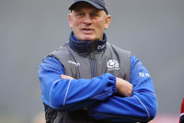 Scotland coach Vern Cotter. Picture: Ian Rutherford