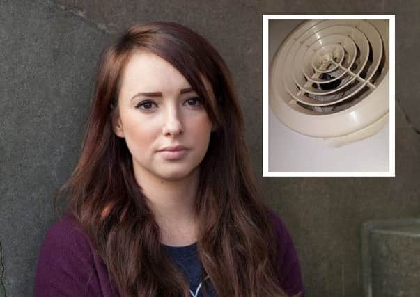 Harmony Hachey found the camera in a vent. Picture: comp